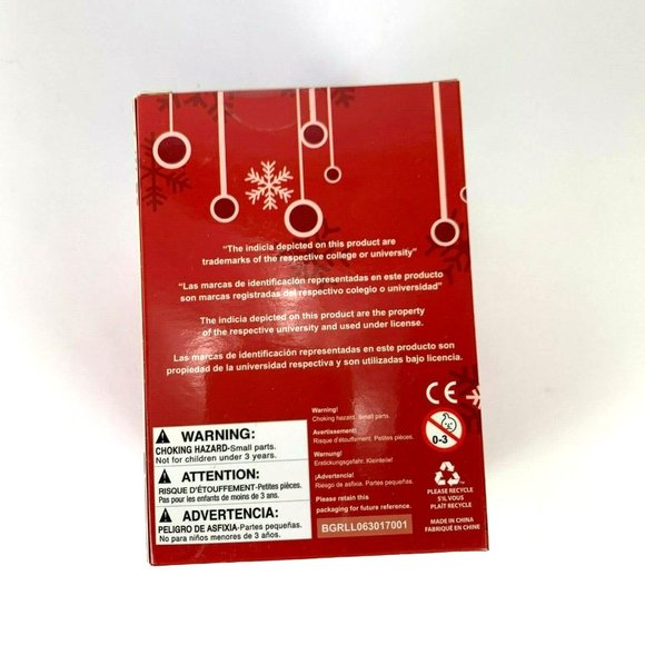 Alabama L Go Ornament Roll Tide NIB NWT Crimson Football Holiday Christmas - Picture 2 of 3